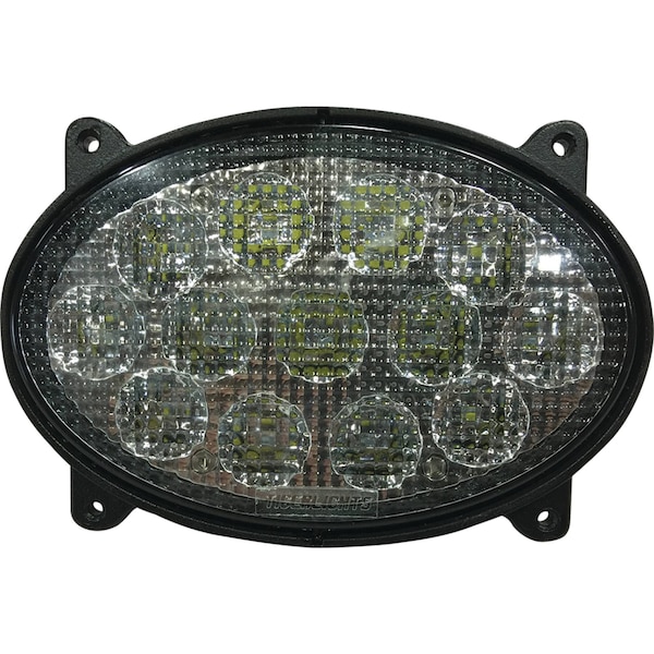 Tiger Lights 12V LED Inner Oval Hood Light 2.9 Amps, Flood Offroad Light; TL8220 - main